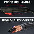 180A 10ft Mig Gun Replace Lincoln Magnum 100L K530-6 Fits Lincoln PRO MIG 140/180 K2480-1 K2481-1,SP-140T 180T,Easy-Core 140 180,Weld-Pak MIG Welding
