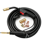 Replacement 10ft Mig Gun Torch Parts Kit Fit Hobart Handler 190,Handler 210,Multi-Handler 200,Handler 210MVP 245926 500553 H100S4-10 MIG Welding Gun